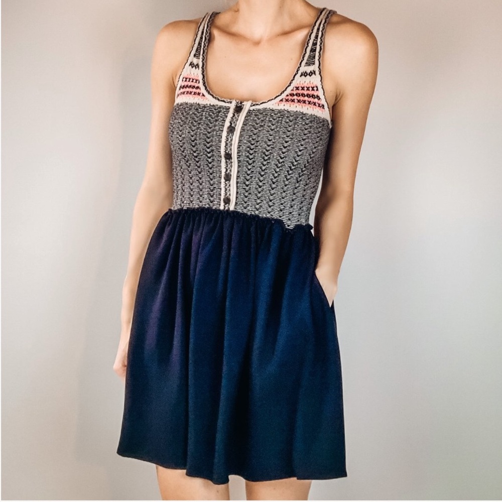 Rachel roy crochet top dress